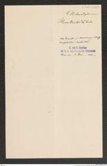 k.k. naturhistorisches Hofmuseum, Intendanzakten 1885-1896 (Hauer), Aktenzahl Z.300/1891, Seite 4